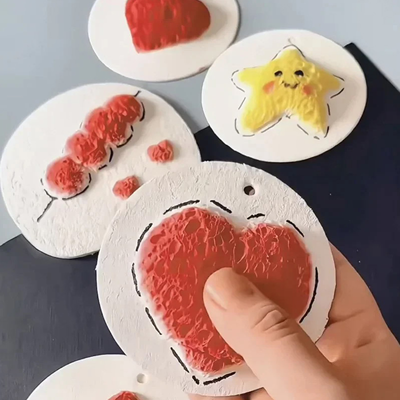 10Pcs 3D Magic Puffy Foam Text - Art Craft Education บทวิจารณ์และราคา