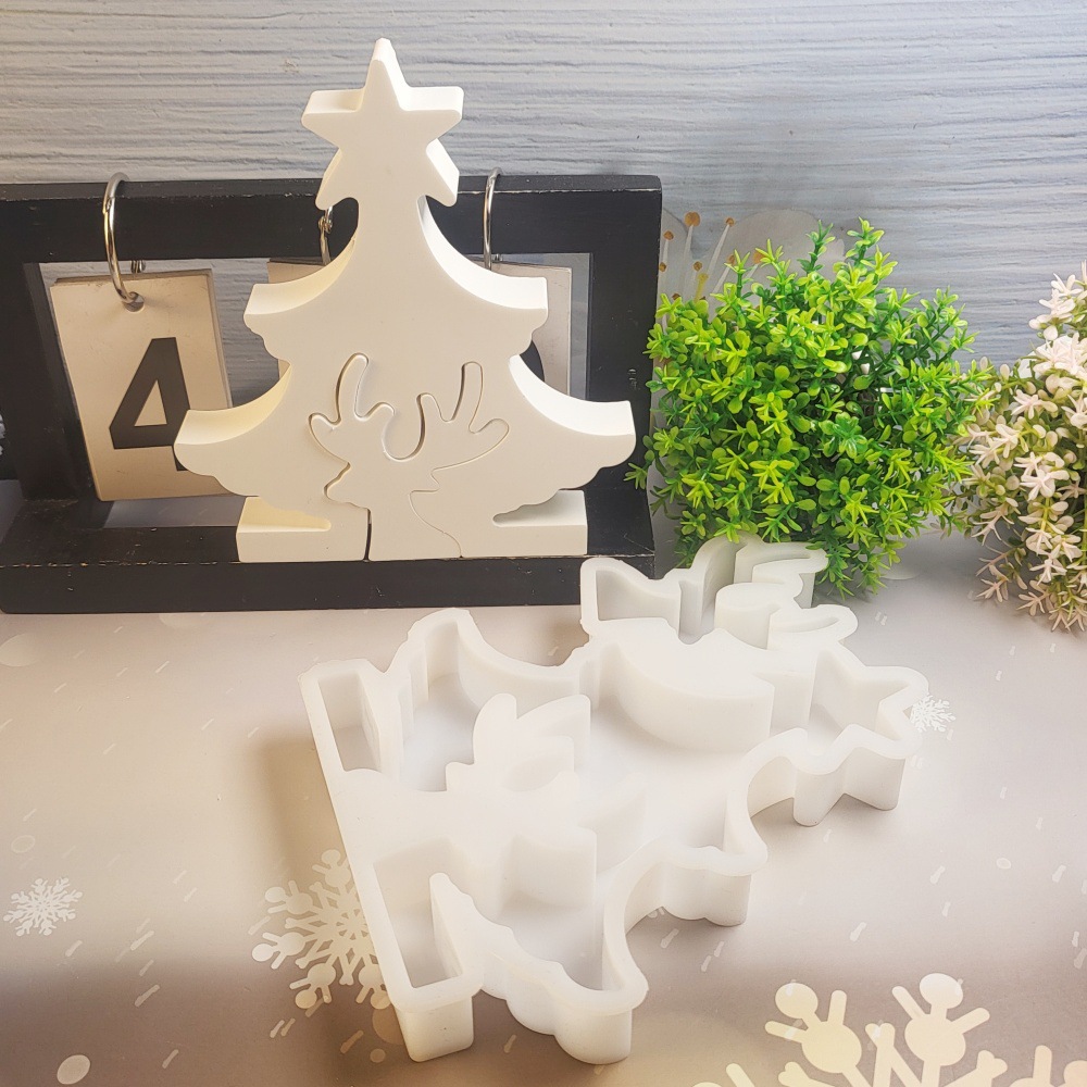 Christmas Tree Elk Gypsum Plas - Art And Craft Xmas Tree บทวิจารณ์และราคา