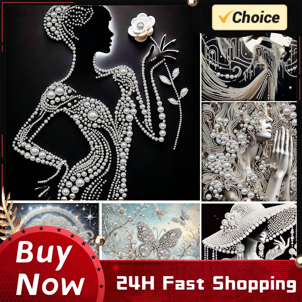 DIY Ladies Pearl Diamond Paint - Art Craft Gifts For Adults บทวิจารณ์และราคา