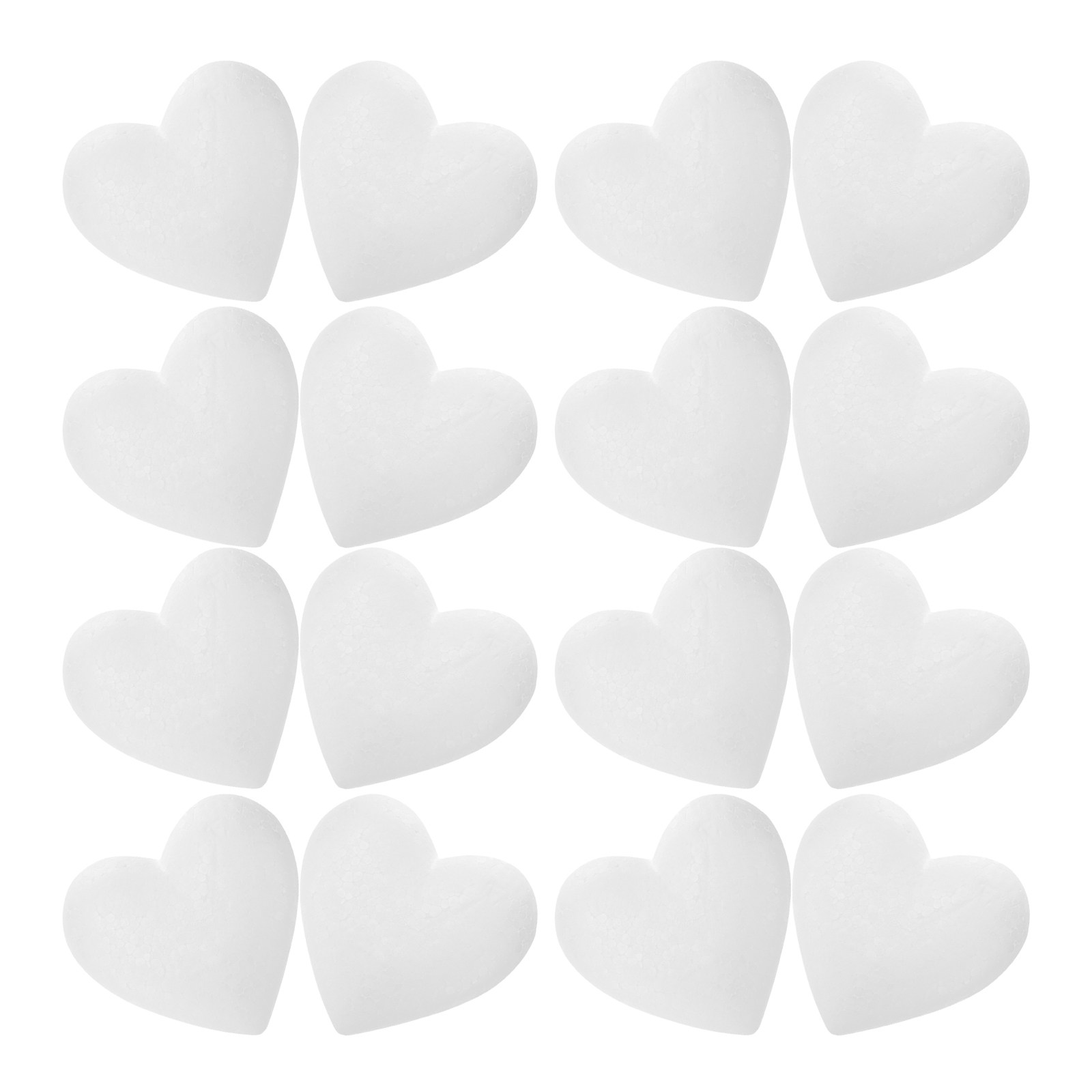 20Pcs Blank Heart Foam Balls D - Art And Craft Valentine บทวิจารณ์และราคา