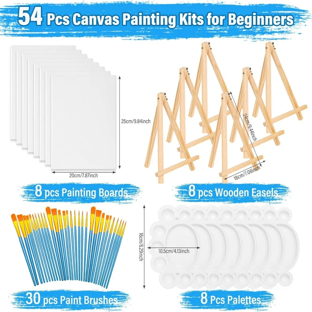 8 x 10 inch canvas board with  - Art X Craft บทวิจารณ์และราคา