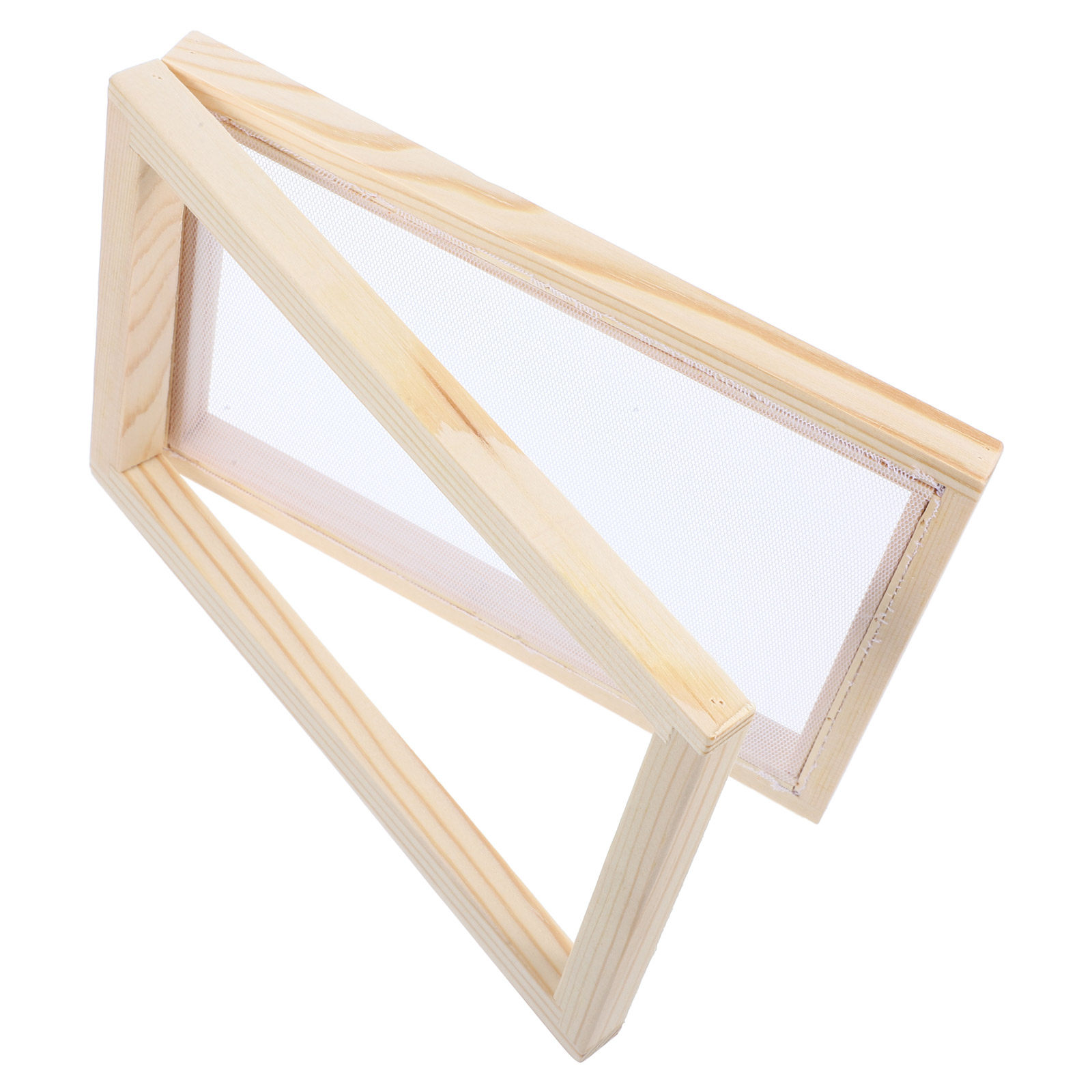 DIY Paper Making Screen Wooden - Art Craft Flower Making บทวิจารณ์และราคา