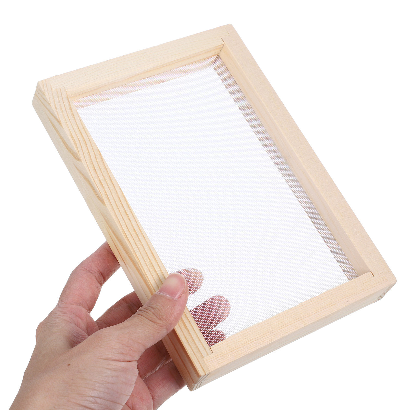 DIY Paper Making Screen Wooden - Art Craft Flower Making บทวิจารณ์และราคา