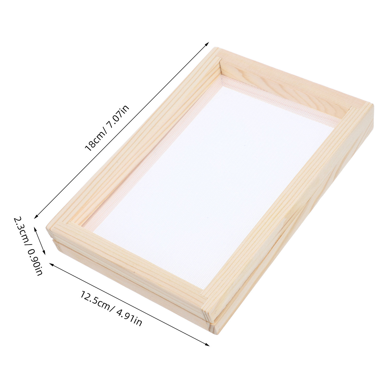 DIY Paper Making Screen Wooden - Art Craft Flower Making บทวิจารณ์และราคา