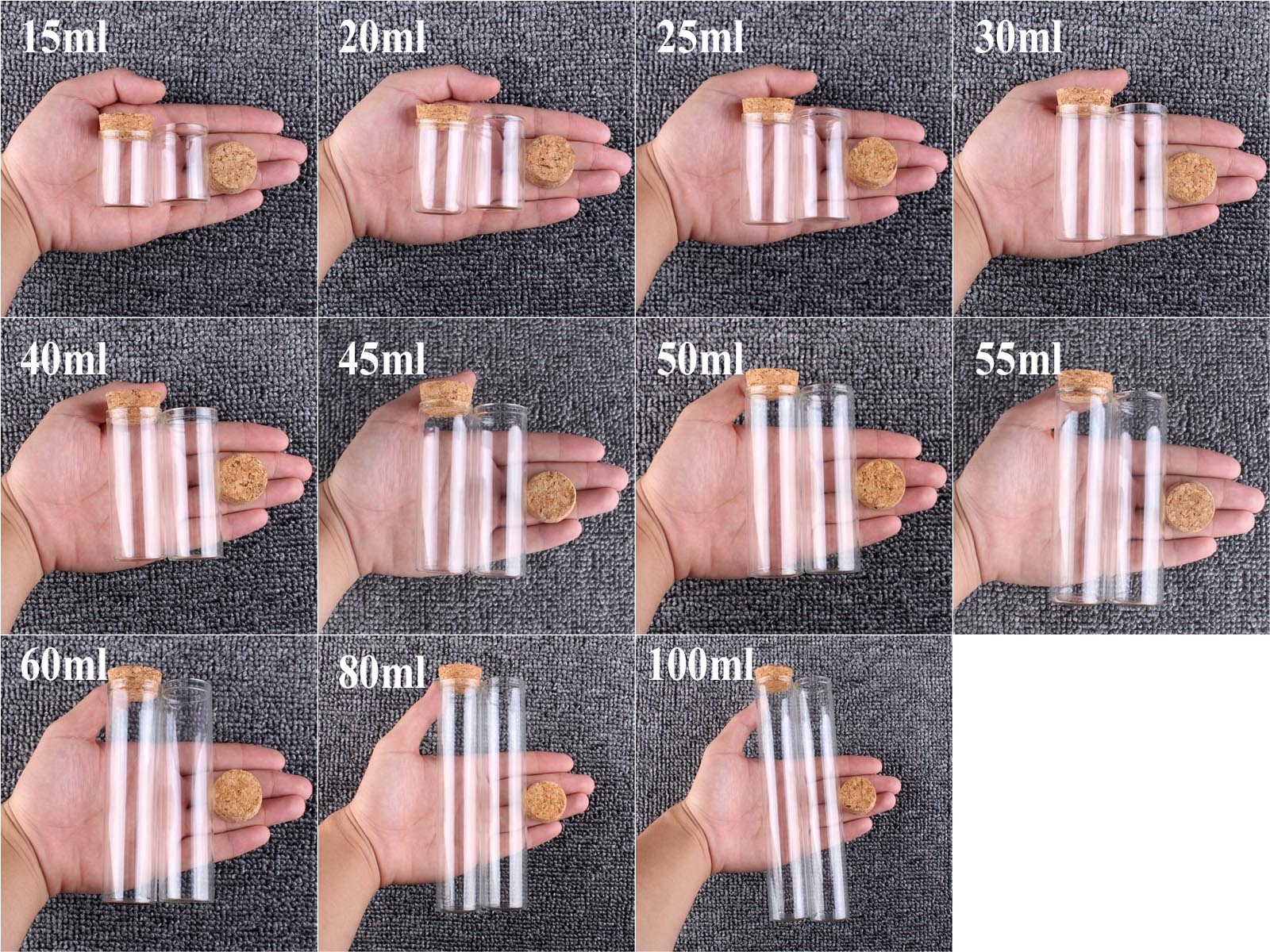 12 pieces/lot 15ml 20ml 25ml 3 - Art Craft Youtube บทวิจารณ์และราคา