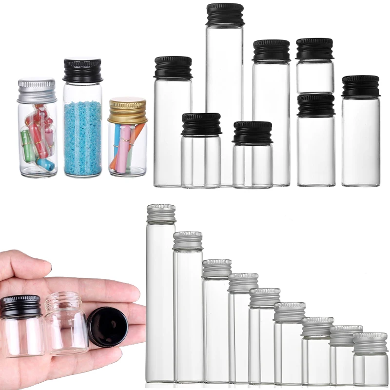 50PCS 5ML-100ML Mini Glass Tes - Art Craft Youtube บทวิจารณ์และราคา