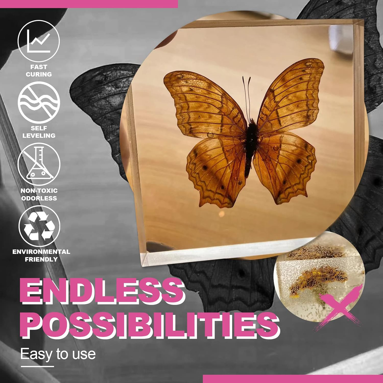 Epoxy Resin Kits Set, Art Kit  - Art Craft Gifts For Adults บทวิจารณ์และราคา