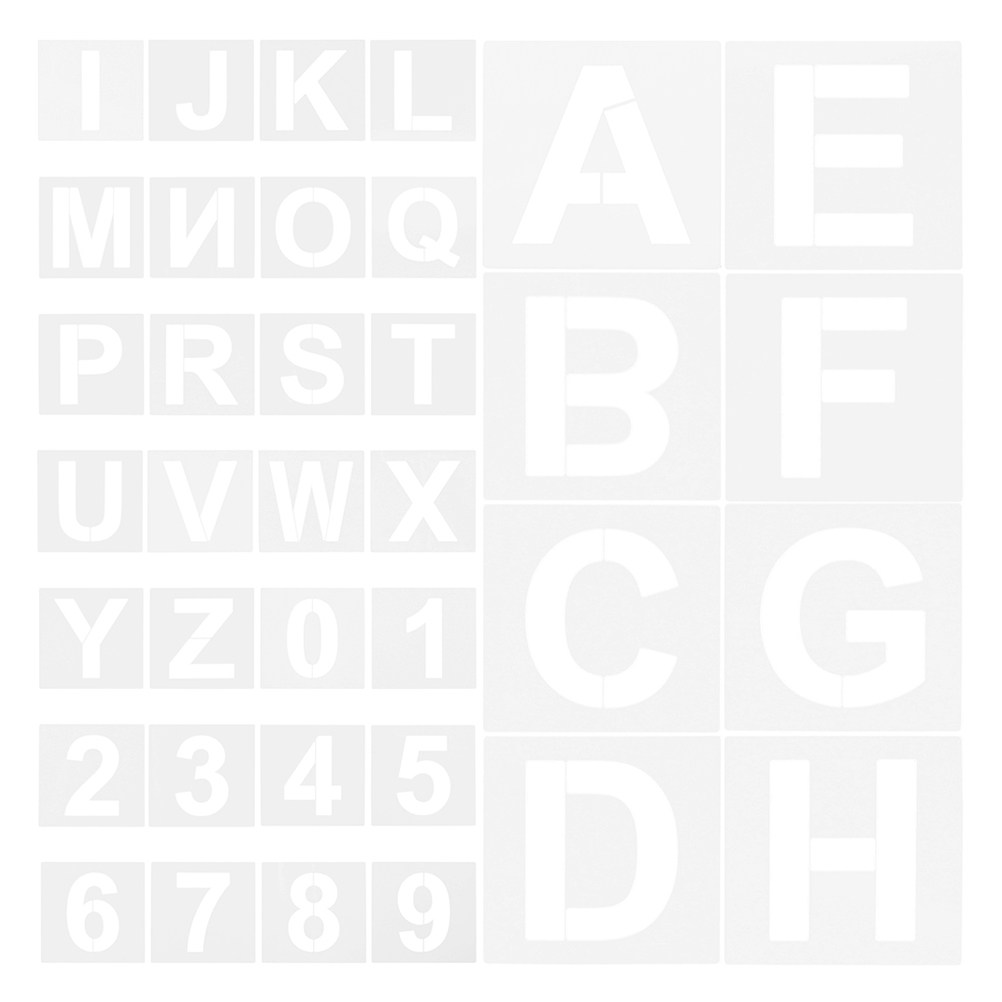 72Pcs Plastic Alphabet Number  - Letter S Art Craft บทวิจารณ์และราคา
