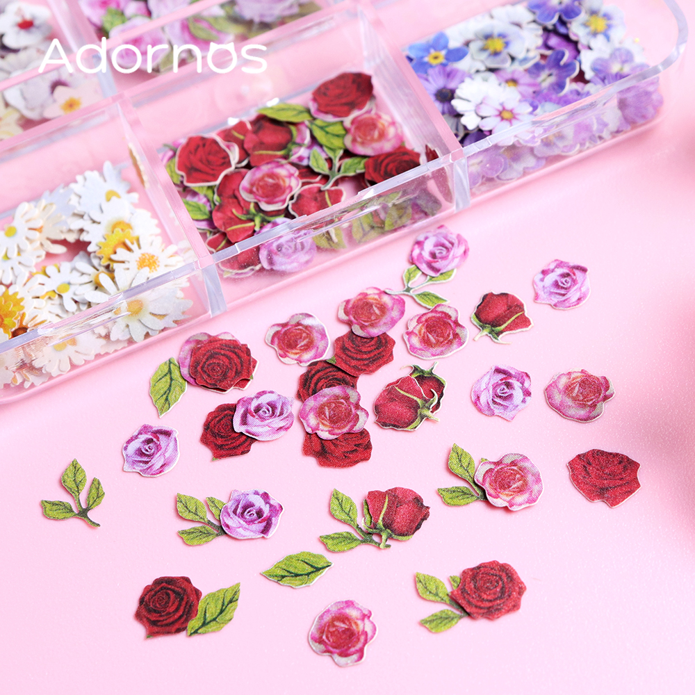6 Grids Flowers Wood Pulp Chip - Art Craft Flower Making บทวิจารณ์และราคา