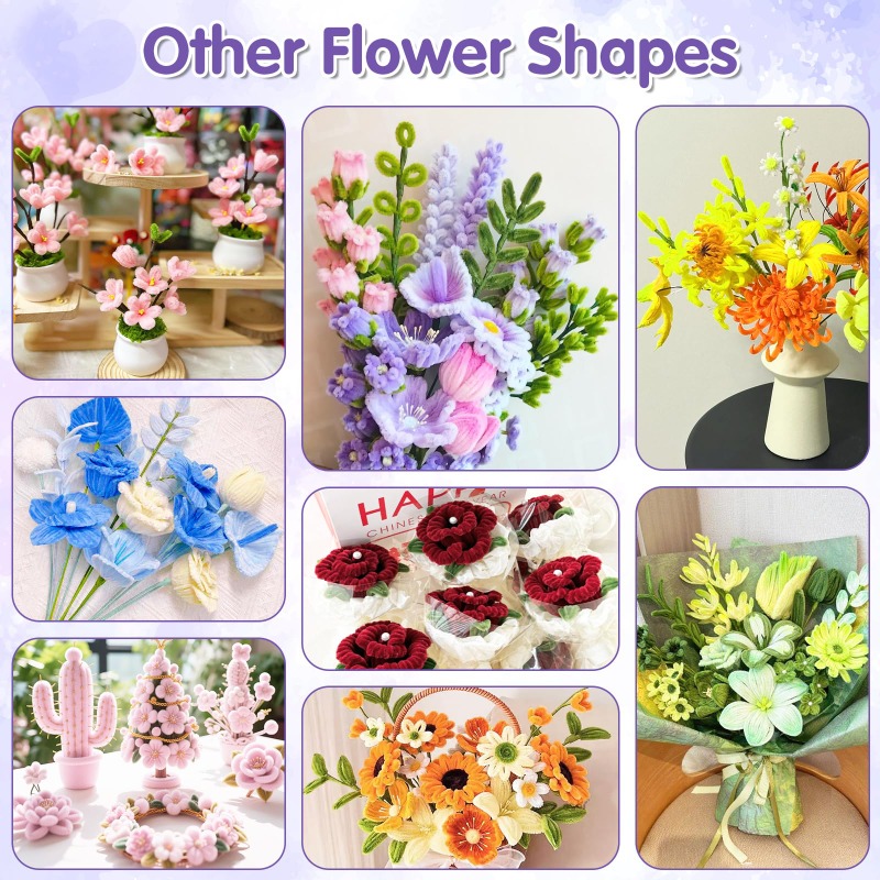 Pipe Cleaners Chenille Stems J - Art Craft Jumbo บทวิจารณ์และราคา
