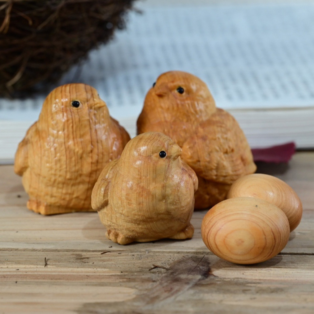 1Set Small Chick Sculpture Nat - Art Craft Room Ideas บทวิจารณ์และราคา