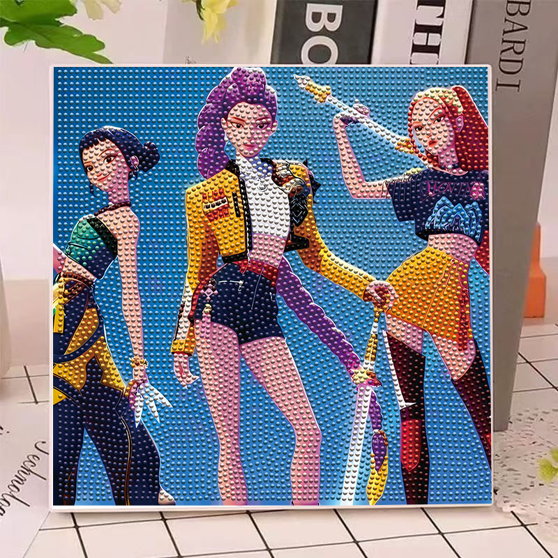 Anime Gilrs Lumi Mila Zoi K-po - Art Craft Market บทวิจารณ์และราคา