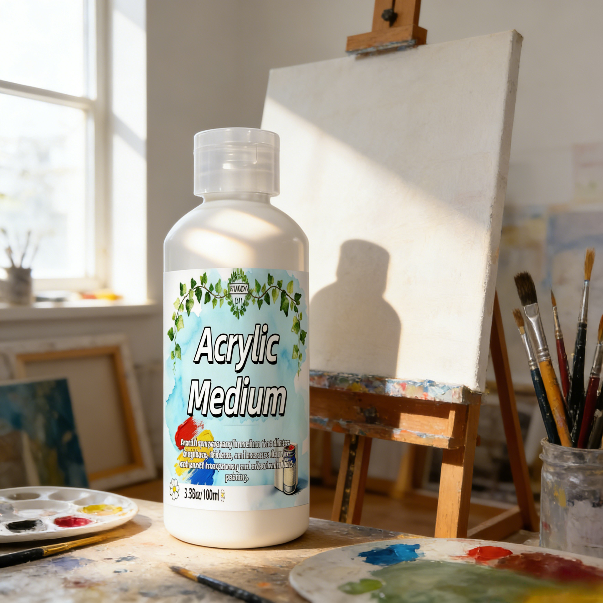 Pouring Medium for Acrylic Pai - Acrylic Pour Paint บทวิจารณ์และราคา