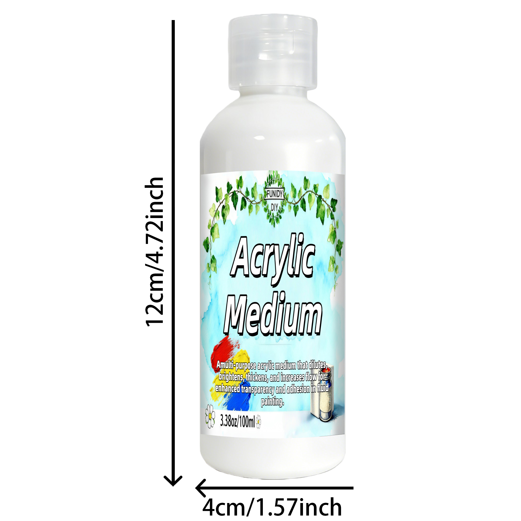 Pouring Medium for Acrylic Pai - Acrylic Pour Paint บทวิจารณ์และราคา