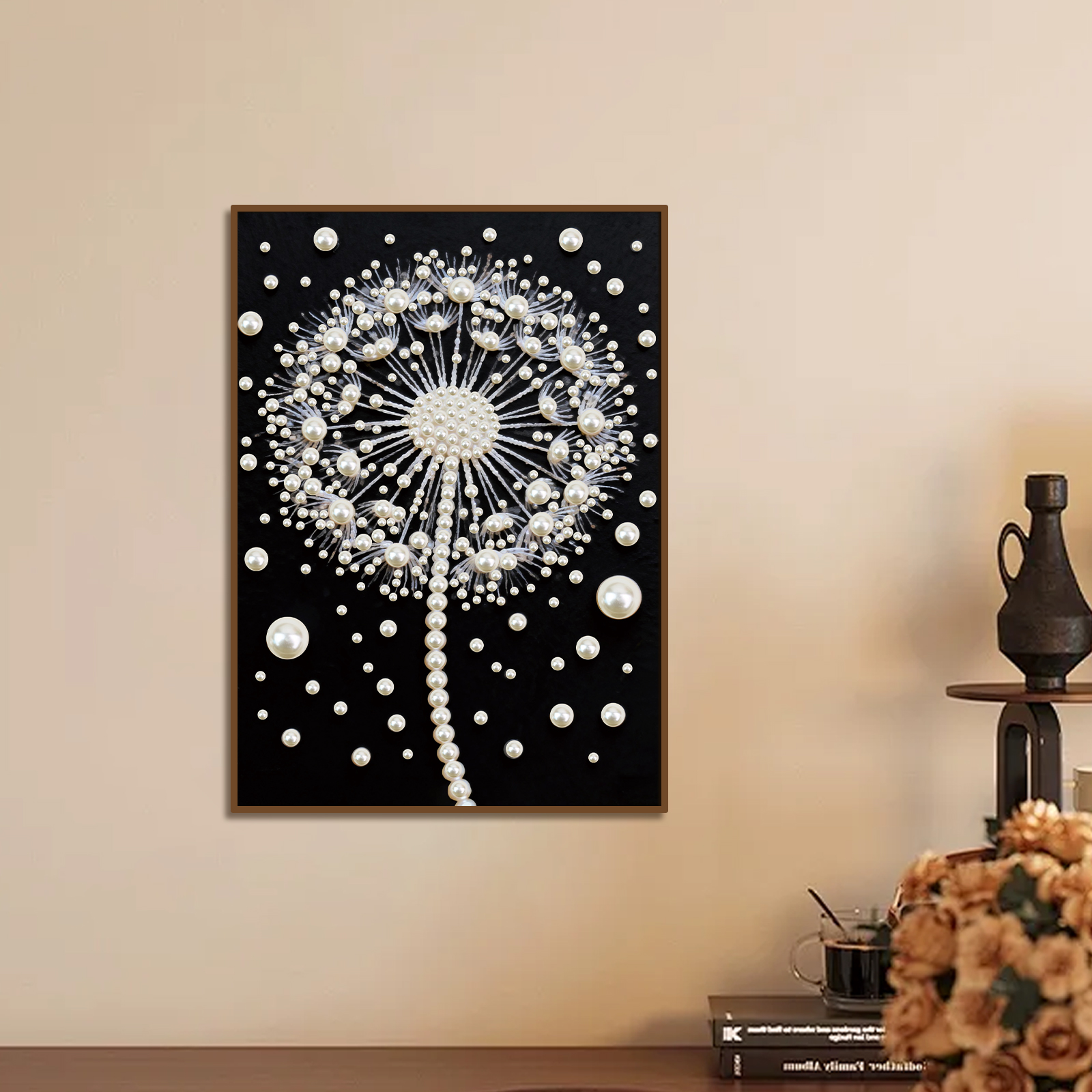 DIY Pearl Diamond Art Painting - Art Craft Gifts For Adults บทวิจารณ์และราคา