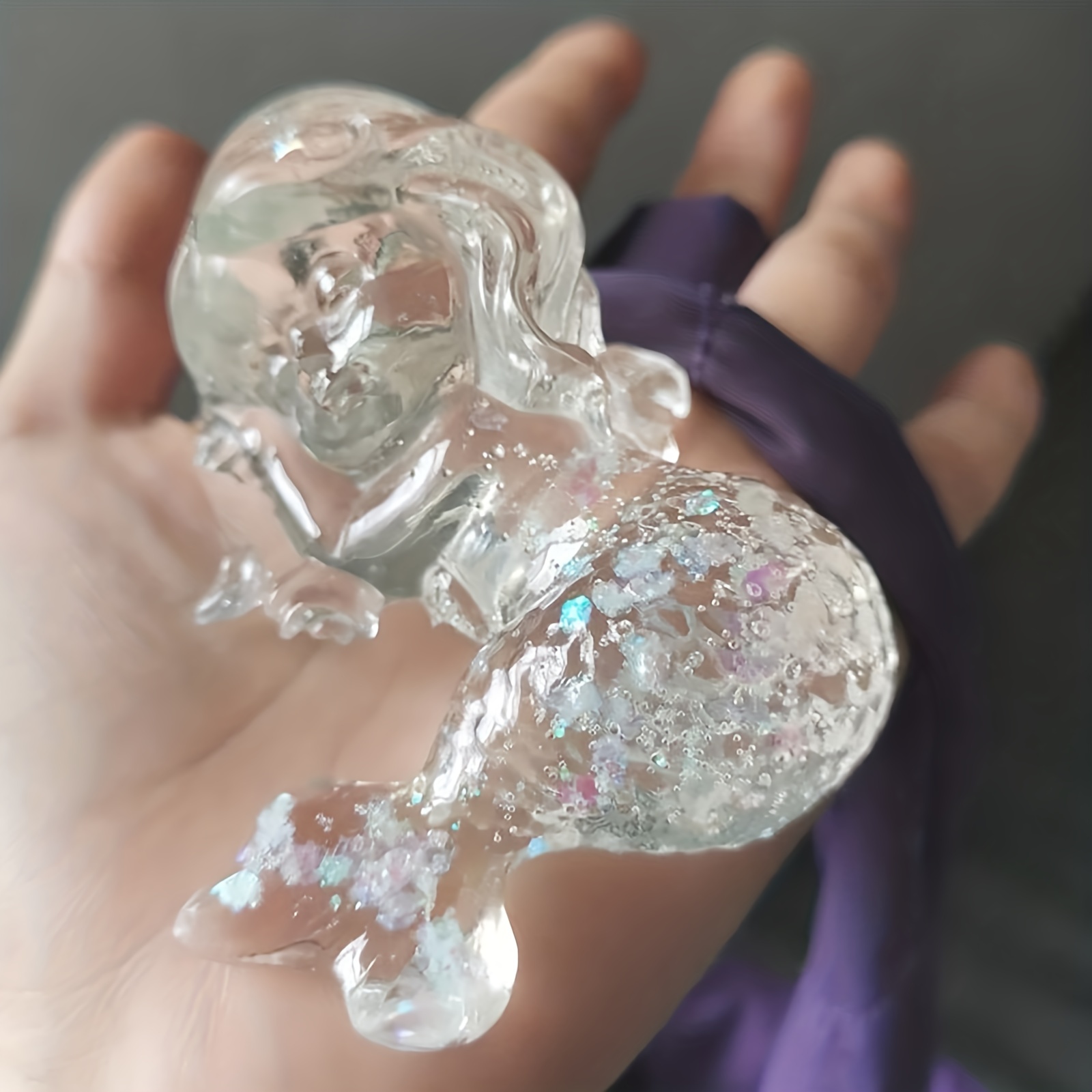 Cute Cartoon Mermaid Silicone  - Art Craft Things บทวิจารณ์และราคา