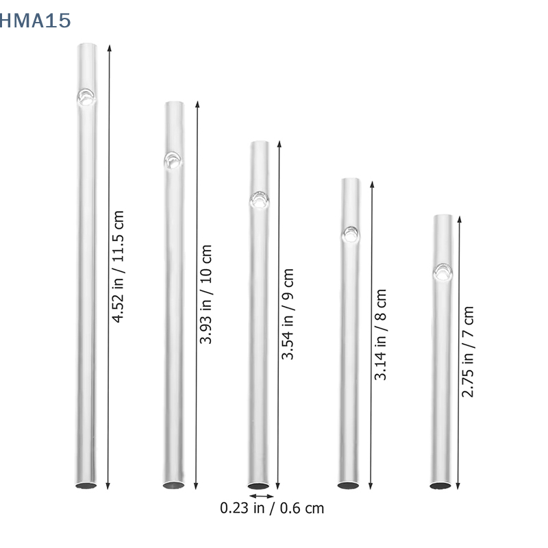 30Pcs Aluminum Tube DIY Wind C - Art Craft Youtube บทวิจารณ์และราคา