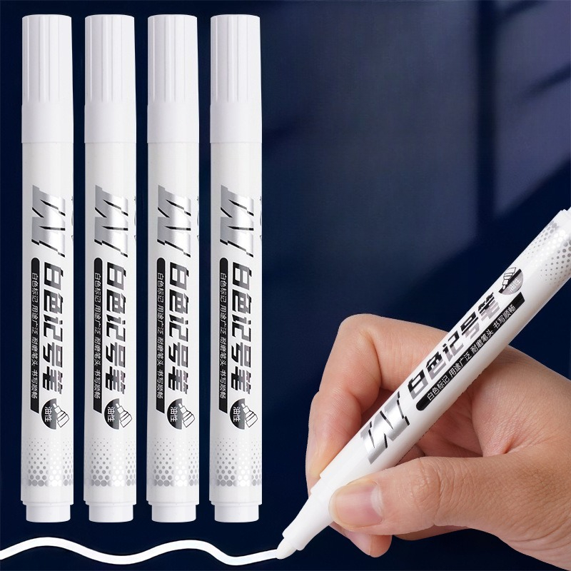 White Marker Pen Fadeproof Wat - Art Craft Jumbo บทวิจารณ์และราคา