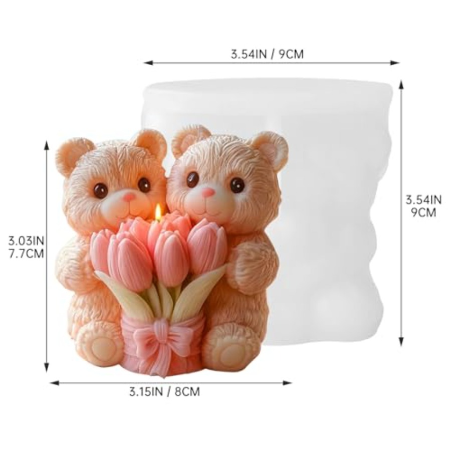 1PCS Holding Tulip Mold, Silic - Art And Craft Valentine บทวิจารณ์และราคา