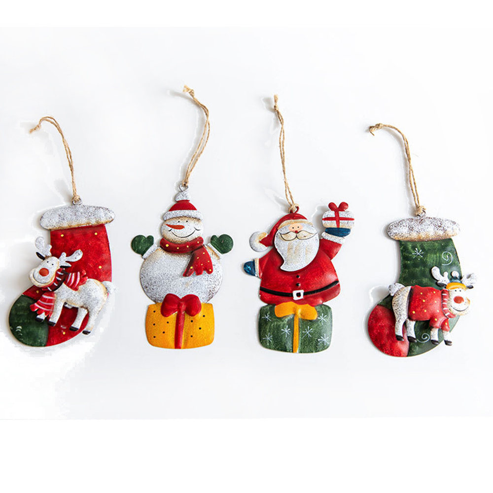 Metal Painted Home Decor Iron  - Art And Craft Xmas Tree บทวิจารณ์และราคา