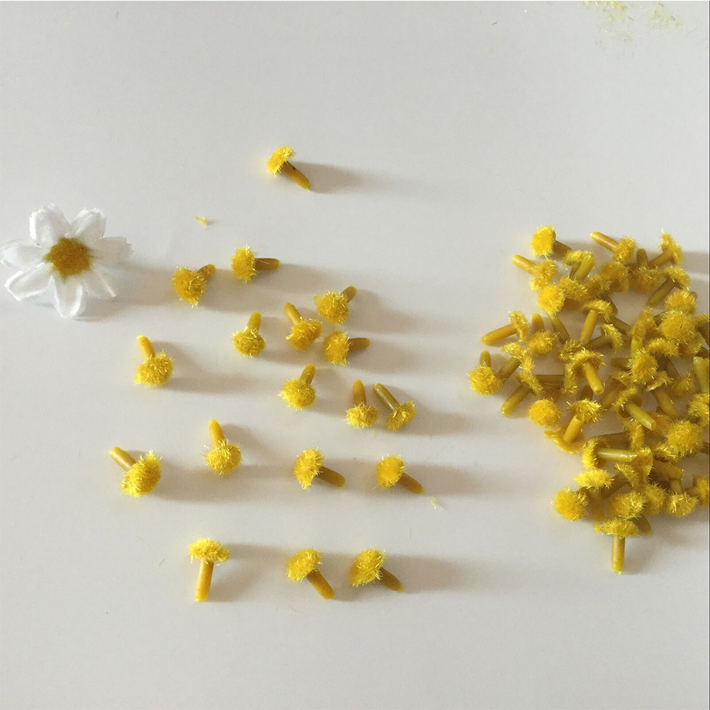 200Pcs Sunflower Stamens Simul - Art Craft Flower Making บทวิจารณ์และราคา