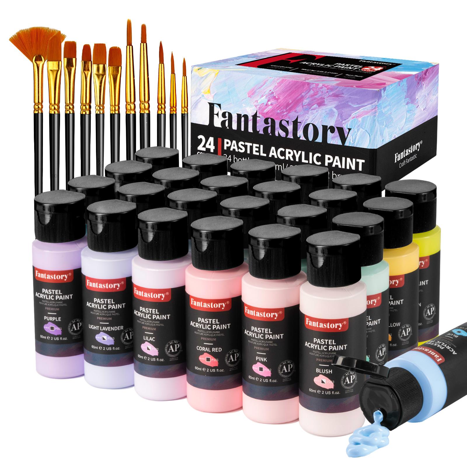 Fantastory Pastel Acrylic Pain - Art X Craft บทวิจารณ์และราคา
