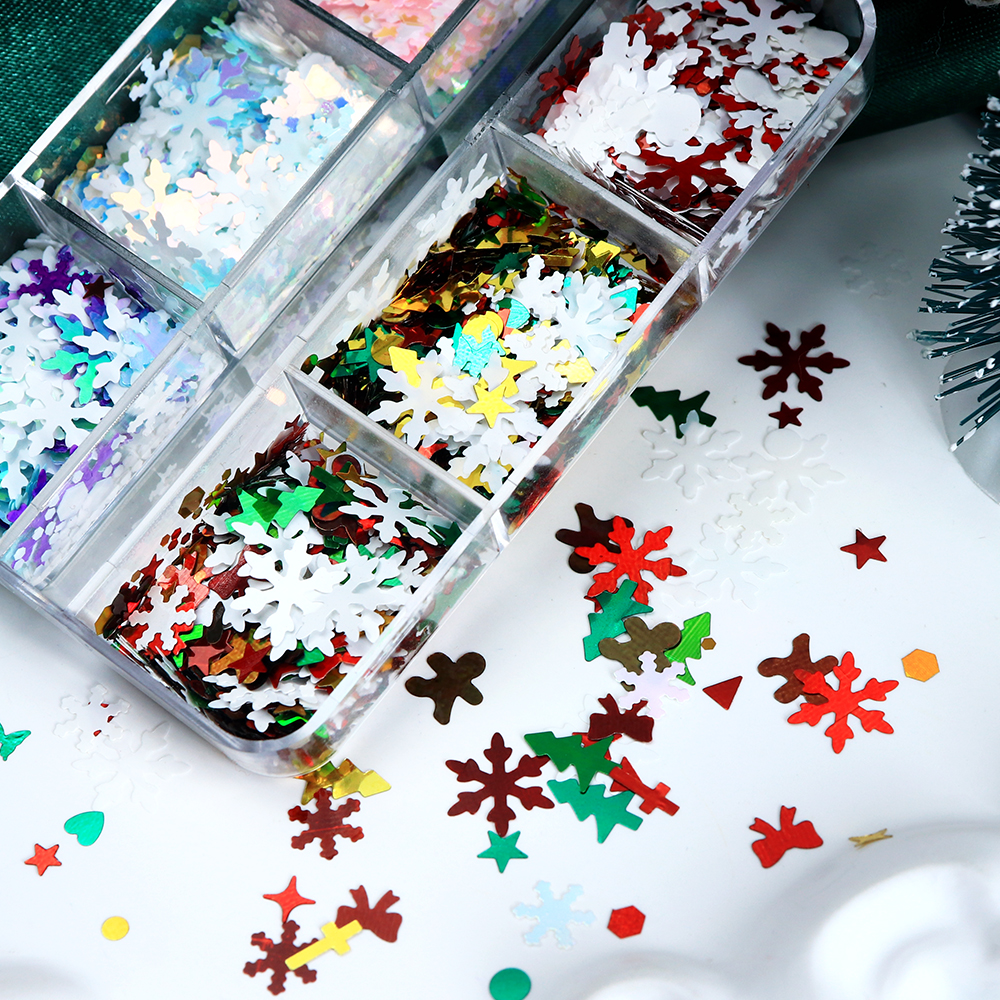 Christmas Mixed Color Snowflak - Art Craft Christmas Tree บทวิจารณ์และราคา