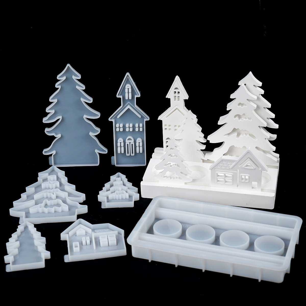 Xmas Ornament Candle Holder Si - Art And Craft Xmas Tree บทวิจารณ์และราคา