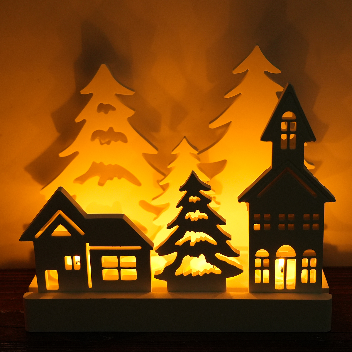 Xmas Ornament Candle Holder Si - Art And Craft Xmas Tree บทวิจารณ์และราคา