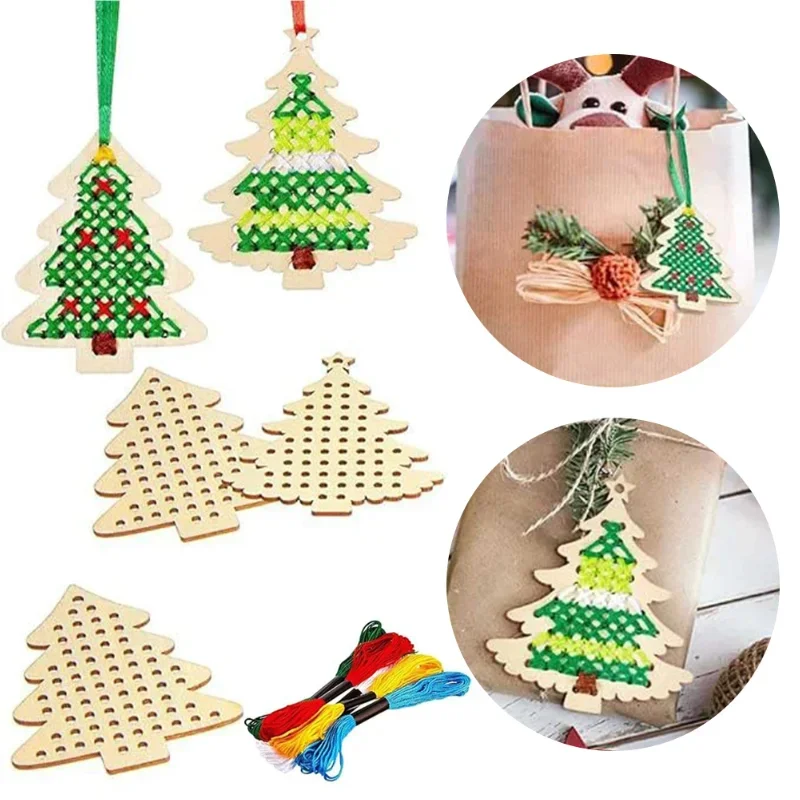 High-quality 12SETS DIY Sewing - Art Craft Christmas Tree บทวิจารณ์และราคา
