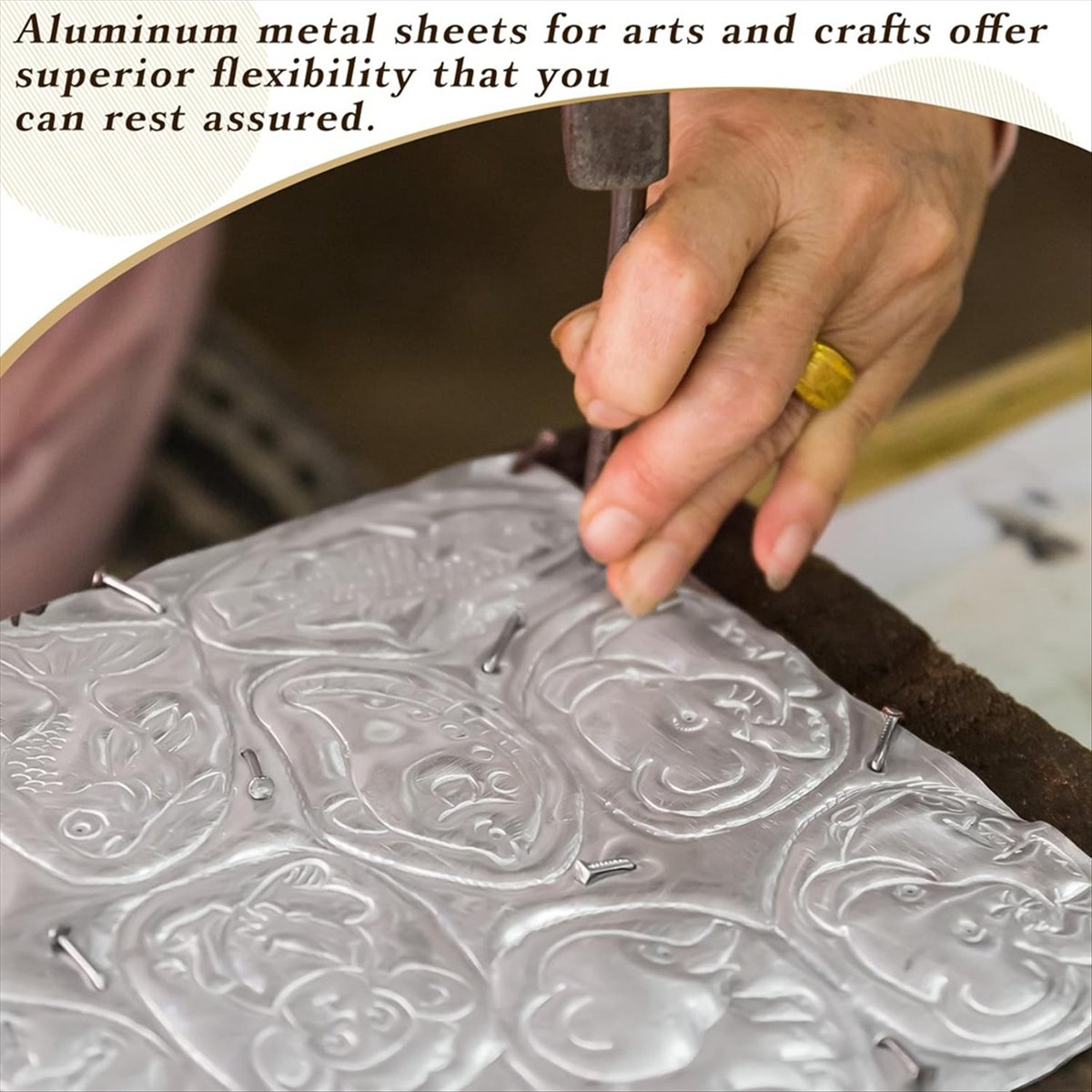 NEW Aluminum Metal Crafts DIY  - Art X Craft บทวิจารณ์และราคา