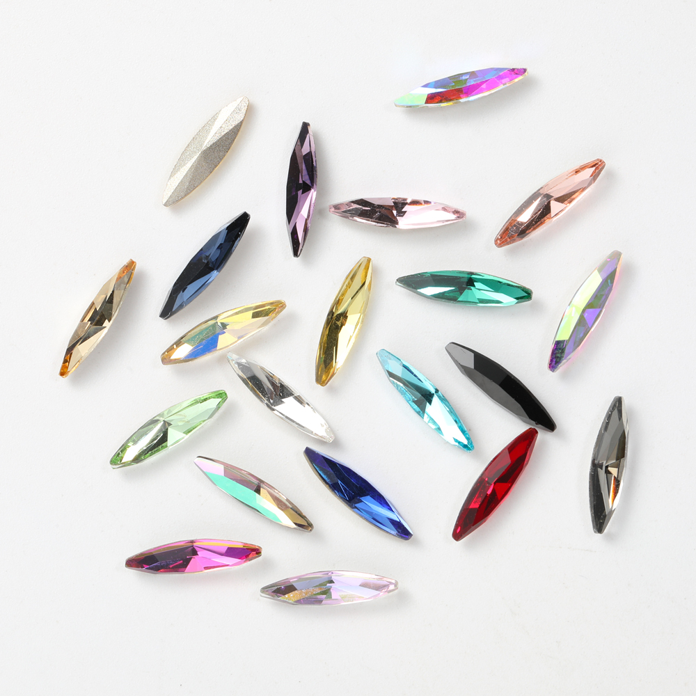 4x15mm Horse Eye Rhinestones K - Art Craft Horse บทวิจารณ์และราคา