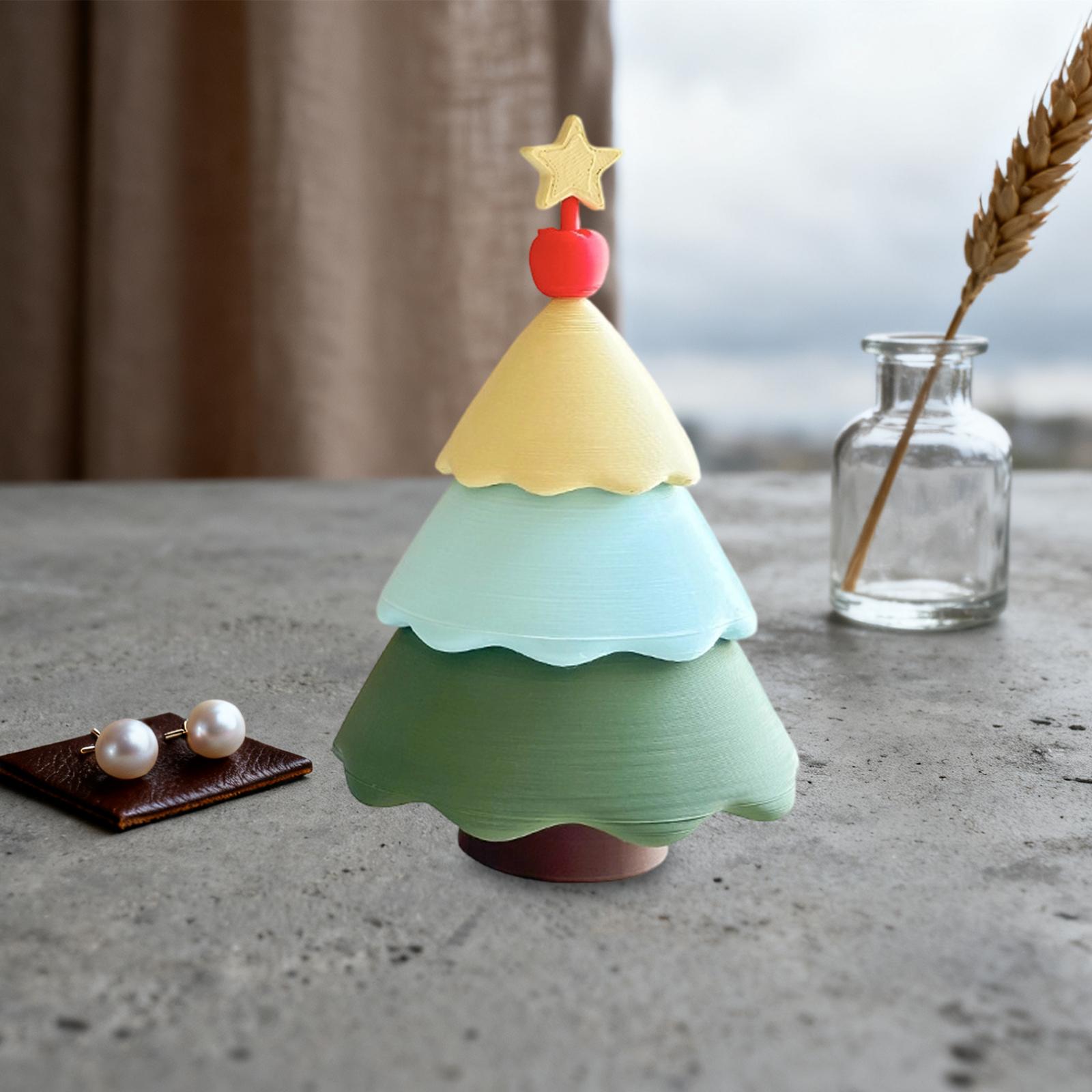 Christmas Tree Jewelry Box Sma - Art And Craft Xmas Tree บทวิจารณ์และราคา