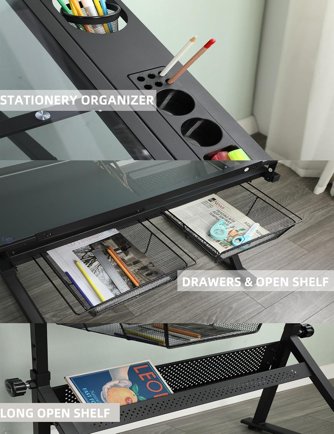 Table w/Stool, Height Adjustab - Art Crafting บทวิจารณ์และราคา