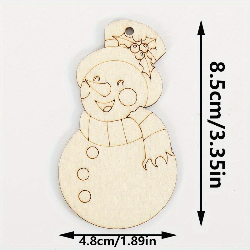 Paintable Blank Wooden Christm - Art And Craft Xmas Tree บทวิจารณ์และราคา