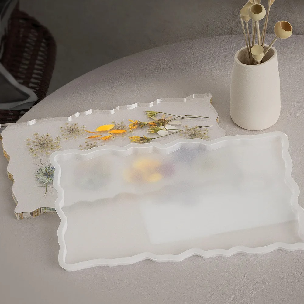 Tray Epoxy Resin Silicone Mold - Art Craft Things บทวิจารณ์และราคา