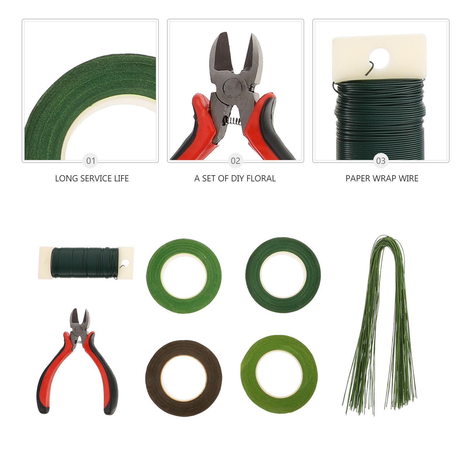 1Set Floral DIY Making Tool Ki - Art Craft Flower Making บทวิจารณ์และราคา