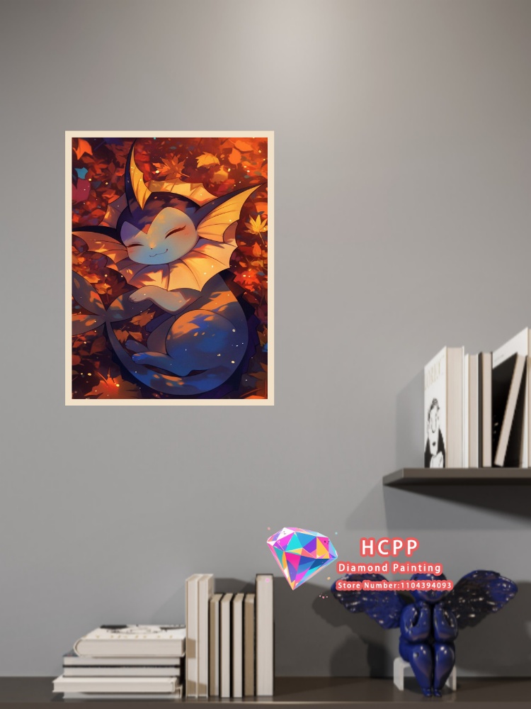 1pc frameless Cartoon Pokemon  - Art Craft Things บทวิจารณ์และราคา