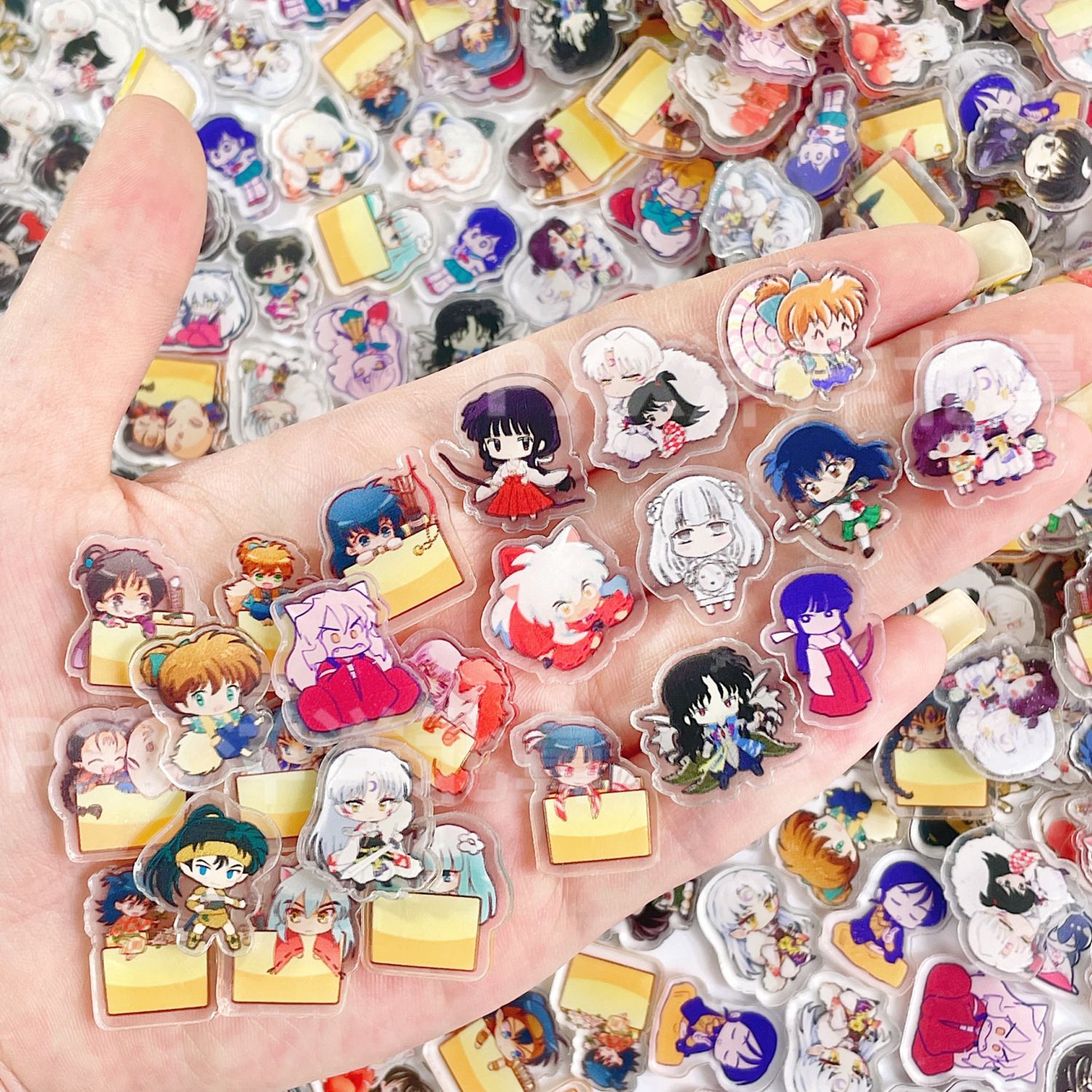 50/100Pcs 1/2cm Mini Inuyasha  - Art Craft Market บทวิจารณ์และราคา