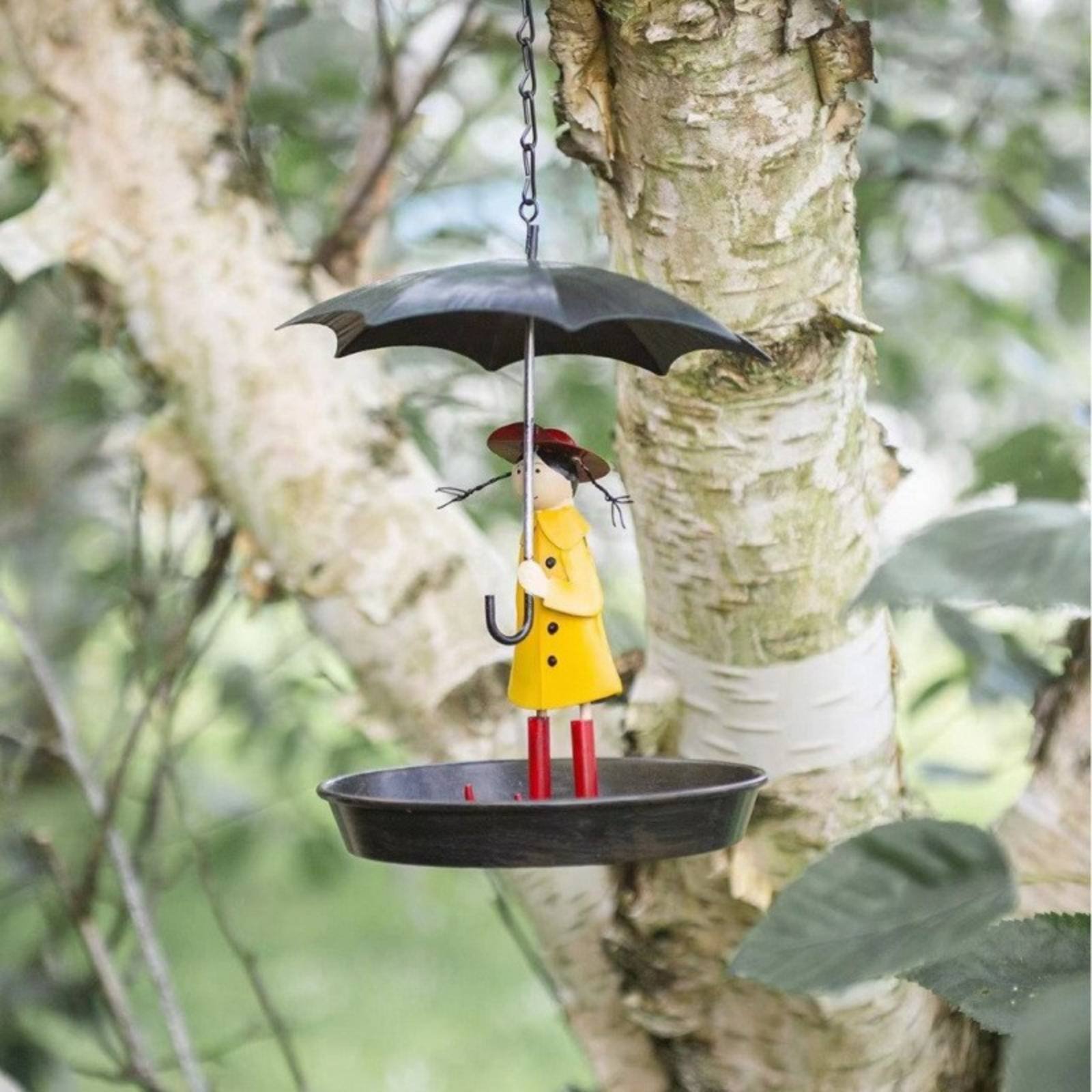Girl with Umbrella Bird Feeder - Art Crafting บทวิจารณ์และราคา