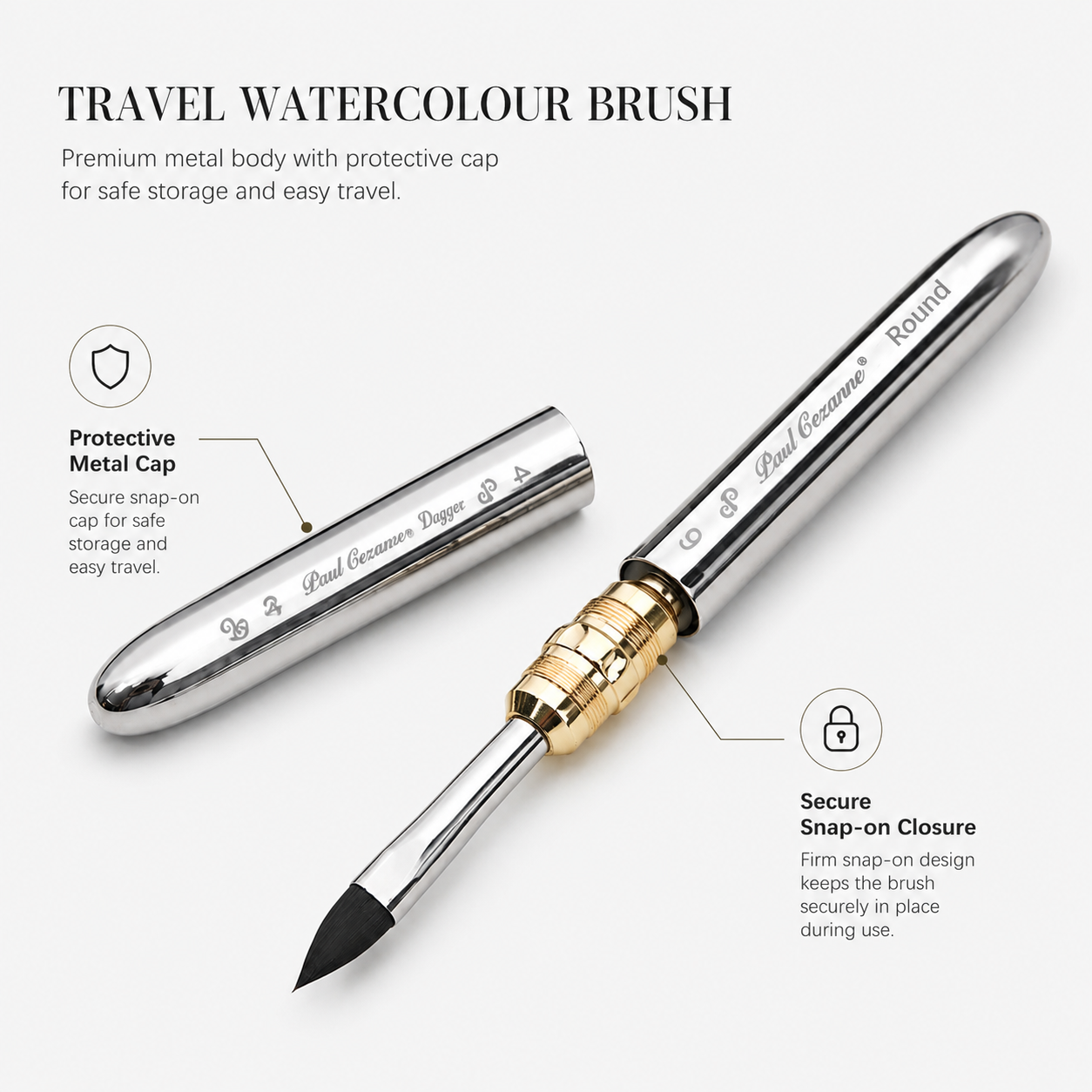 3Pcs Dual-Ended Art Paint Brus - Acrylic Pour Paint บทวิจารณ์และราคา