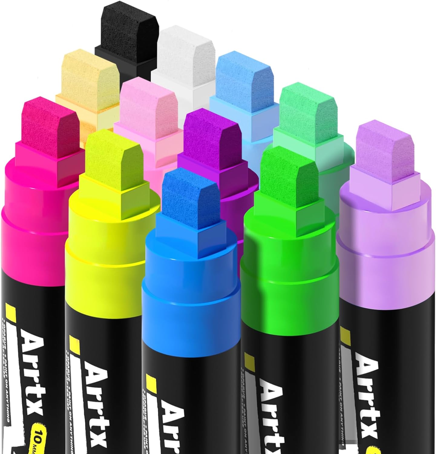 Arrtx Acrylic Paint Markers, 1 - Art Craft Jumbo บทวิจารณ์และราคา