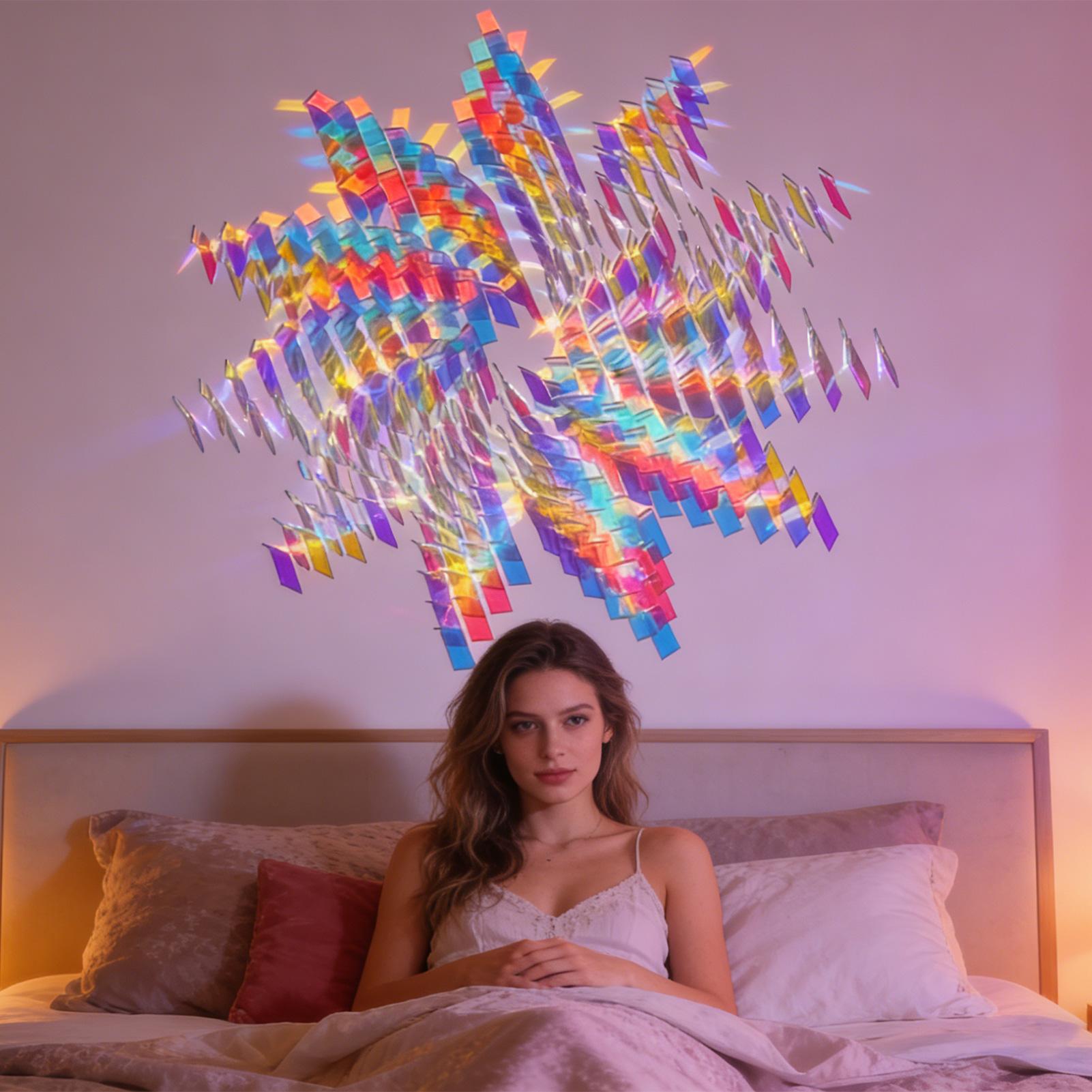 50pcs/100pcs Rainbow Holograph - Art Craft Market บทวิจารณ์และราคา