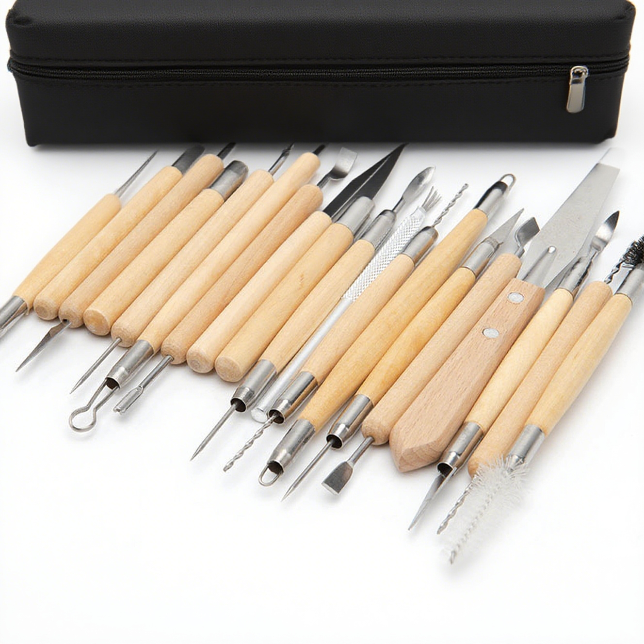 Wooden Clay Sculpting Tools Se - Air Dry Clay บทวิจารณ์และราคา