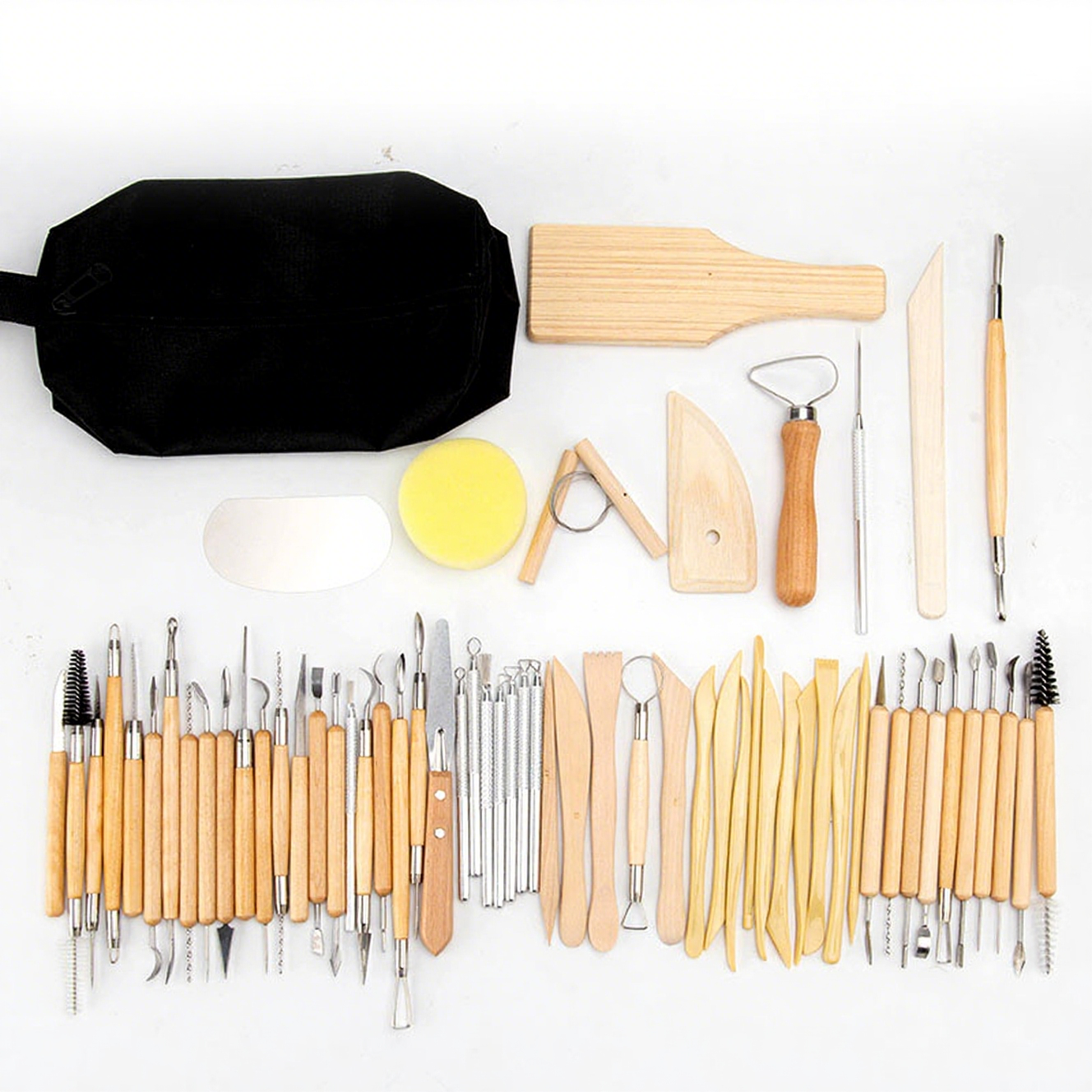 Wooden Clay Sculpting Tools Se - Air Dry Clay บทวิจารณ์และราคา