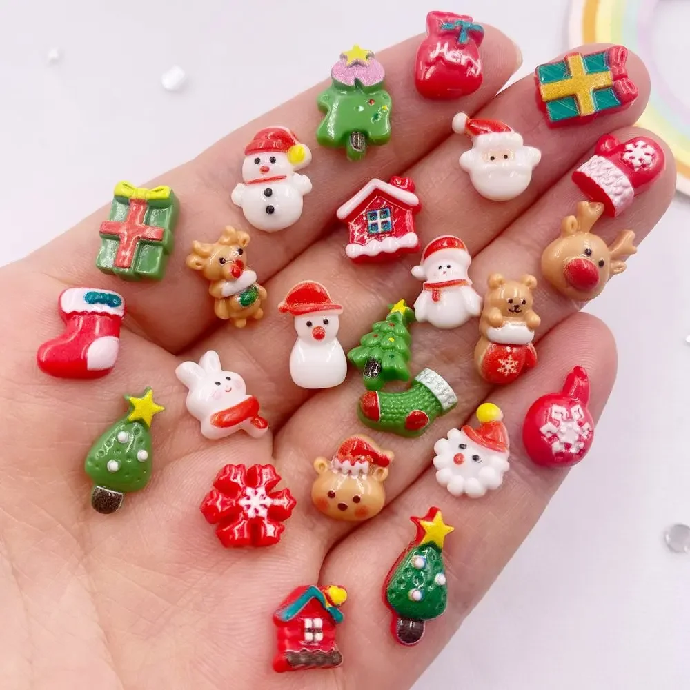 50pcs Resin Mini Colorful Chri - Art Craft Christmas Tree บทวิจารณ์และราคา