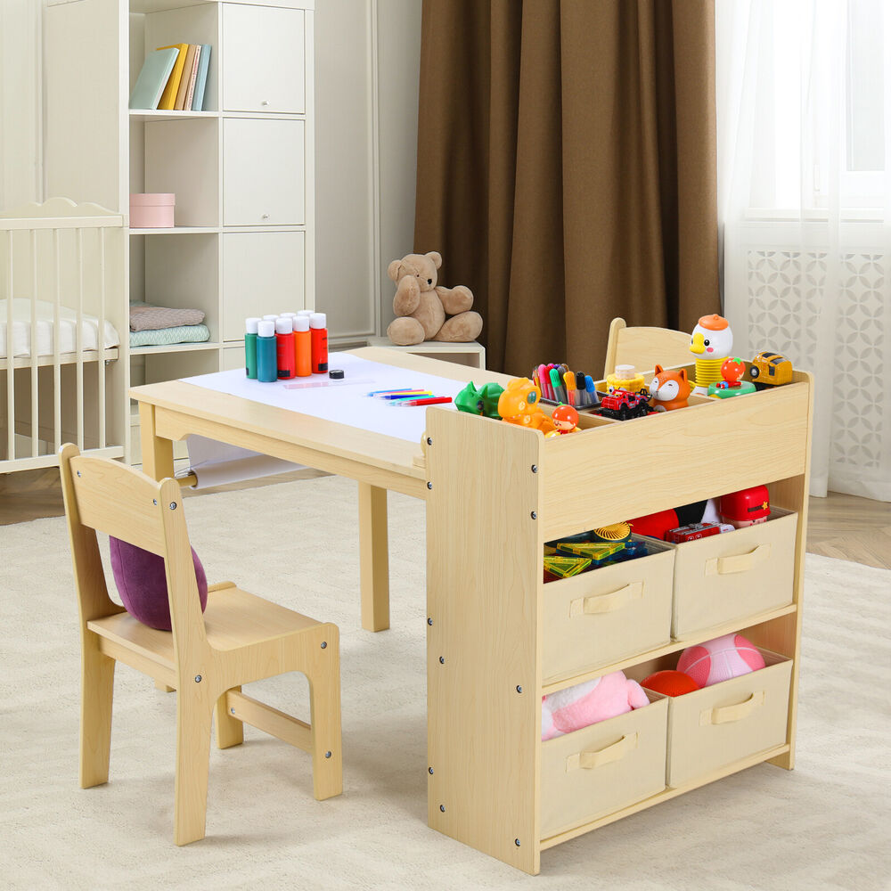 Kids Art Table and Chair Set w - Art X Craft บทวิจารณ์และราคา