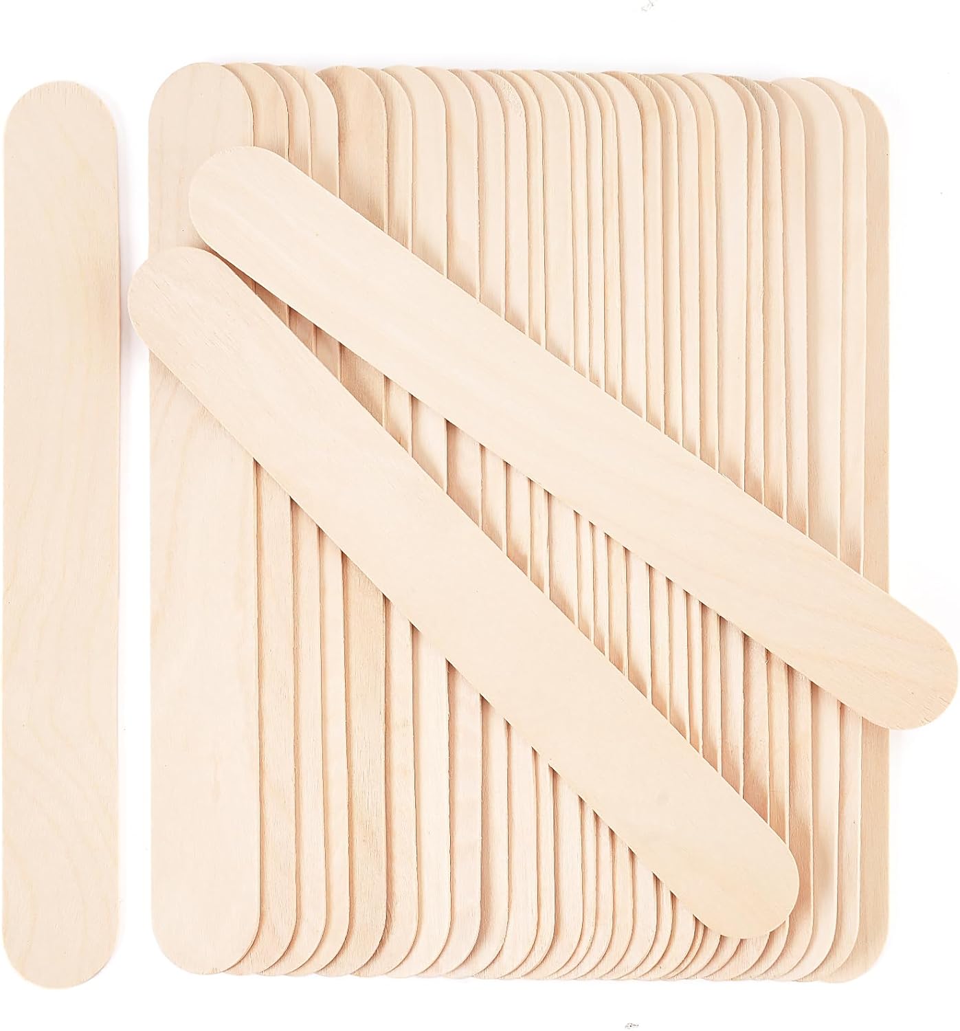 60 Jumbo Craft Sticks 8 Inch N - Art Craft Jumbo บทวิจารณ์และราคา