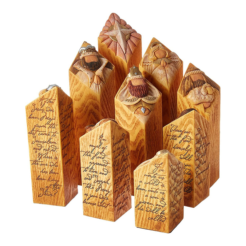Heaven Nativity Tree Pillar St - Art Craft Christmas Tree บทวิจารณ์และราคา