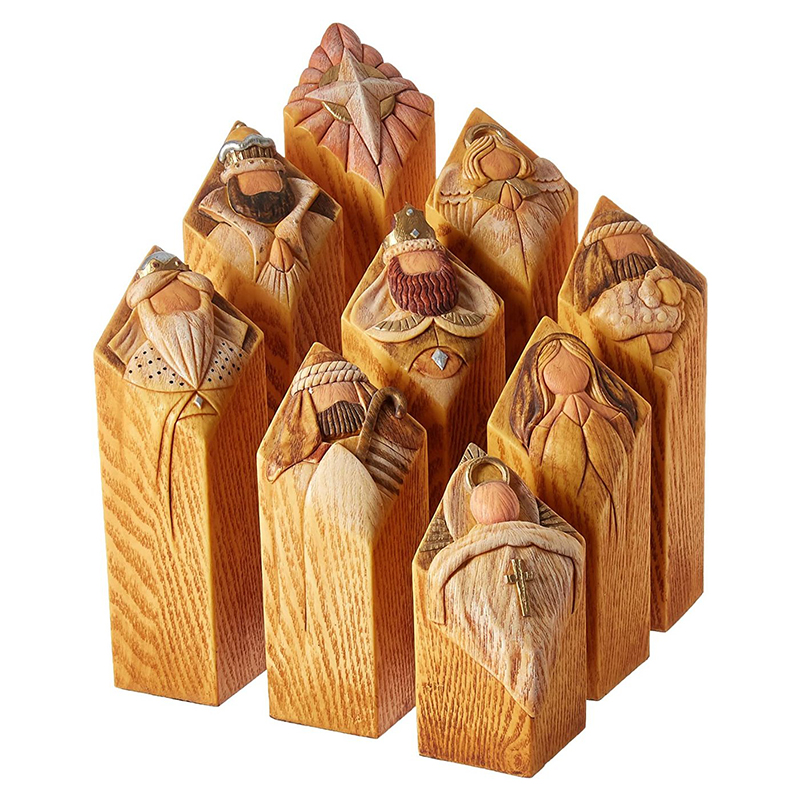 Heaven Nativity Tree Pillar St - Art Craft Christmas Tree บทวิจารณ์และราคา
